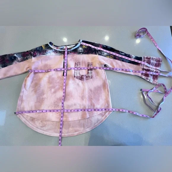 POL Star Oversized Flared Sleeve Boho Comfy Top Sz Small but could fit M / L too - Picture 3 of 10